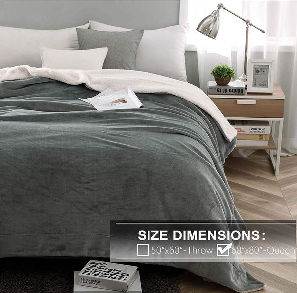 Cozy Sherpa Fleece Blanket
